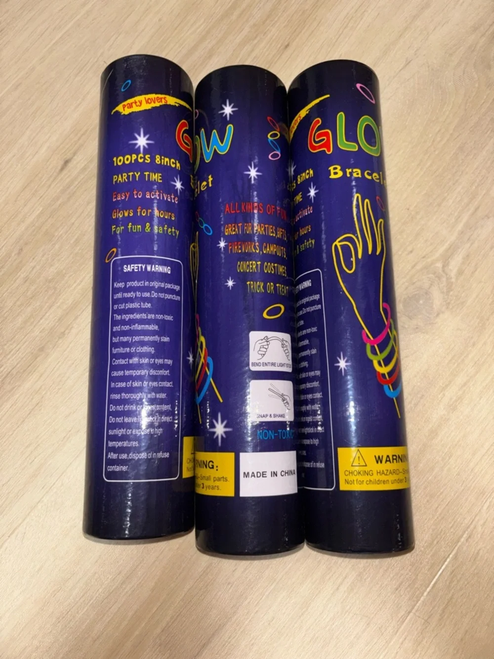 300 GLOW STICKS
